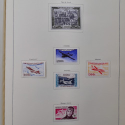 Collection timbres de France 1849-1983 neufs et oblitérés en 2 albums.