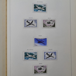 Collection timbres de France 1849-1983 neufs et oblitérés en 2 albums.