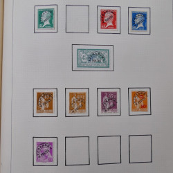 Collection timbres de France 1849-1983 neufs et oblitérés en 2 albums.