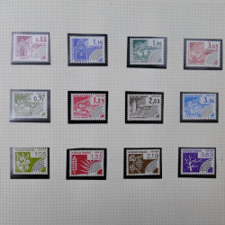 Collection timbres de France 1849-1983 neufs et oblitérés en 2 albums.
