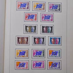 Collection timbres de France 1849-1983 neufs et oblitérés en 2 albums.