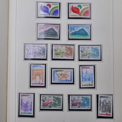 Collection timbres de France 1849-1983 neufs et oblitérés en 2 albums.
