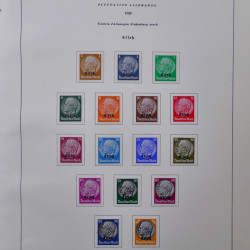 Collection timbres de France 1849-1983 neufs et oblitérés en 2 albums.