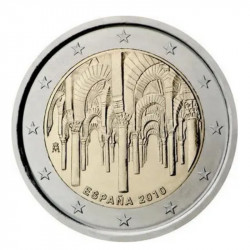 2 euros commémorative Espagne 2010 - Mosquée de Cordoue.