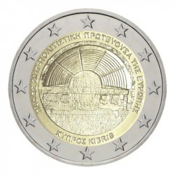 2 euros commémorative Chypre 2017 - Paphos.