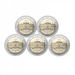 2 euros commémoratives Allemagne 2019 Bundesrat Conseil fédéral - les 5 ateliers.