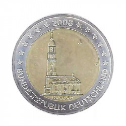 2 euros commémorative Allemagne 2008 - Hambourg, atelier A.