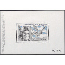 Timbre poste aérienne N°95b René Mouchotte neuf**.