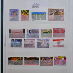 Lot de timbres de Polynésie Française neufs** 2002-2017.