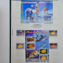 Lot de timbres de Polynésie Française neufs** 2002-2017.