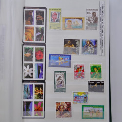 Lot de timbres de Polynésie Française neufs** 2002-2017.