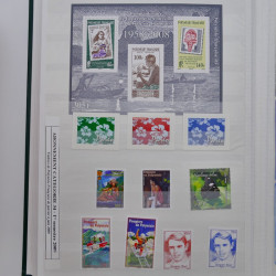 Lot de timbres de Polynésie Française neufs** 2002-2017.