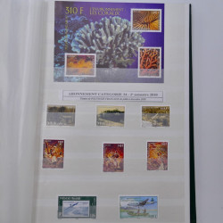 Lot de timbres de Polynésie Française neufs** 2002-2017.