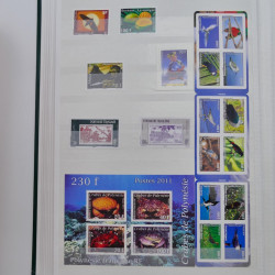 Lot de timbres de Polynésie Française neufs** 2002-2017.