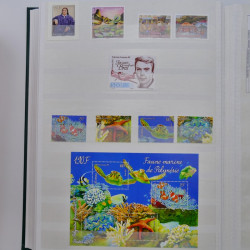 Lot de timbres de Polynésie Française neufs** 2002-2017.
