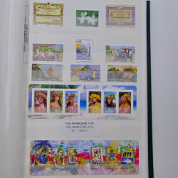 Lot de timbres de Polynésie Française neufs** 2002-2017.