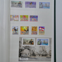 Lot de timbres de Polynésie Française neufs** 2002-2017.