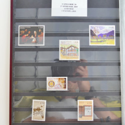 Lot de timbres d'Andorre Français neufs** 2002-2016.