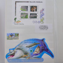 Lot de timbres de Nouvelle Calédonie neufs** 2002-2017.