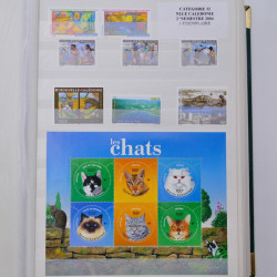 Lot de timbres de Nouvelle Calédonie neufs** 2002-2017.