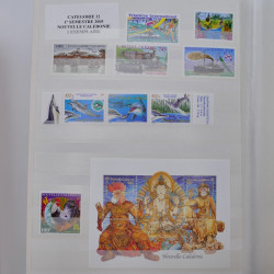 Lot de timbres de Nouvelle Calédonie neufs** 2002-2017.