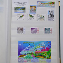 Lot de timbres de Nouvelle Calédonie neufs** 2002-2017.