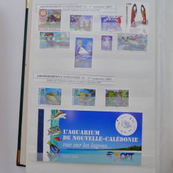 Lot de timbres de Nouvelle Calédonie neufs** 2002-2017.