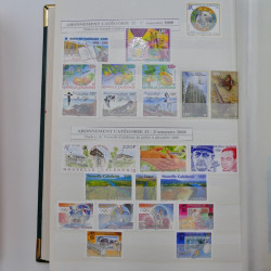 Lot de timbres de Nouvelle Calédonie neufs** 2002-2017.