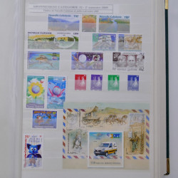 Lot de timbres de Nouvelle Calédonie neufs** 2002-2017.