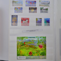 Lot de timbres de Nouvelle Calédonie neufs** 2002-2017.