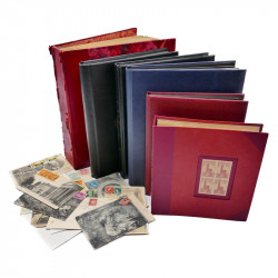 Vrac philatélique de timbres du monde en un carton.