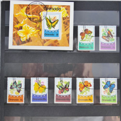 Vrac philatélique de timbres du monde en un carton.