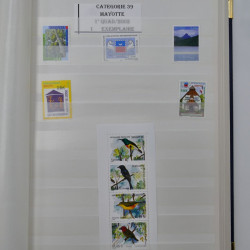 Lot de timbres de Wallis et Futuna et Mayotte neufs** 2002-2017.