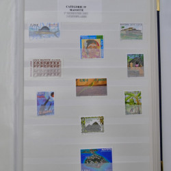 Lot de timbres de Wallis et Futuna et Mayotte neufs** 2002-2017.