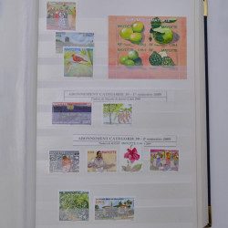 Lot de timbres de Wallis et Futuna et Mayotte neufs** 2002-2017.