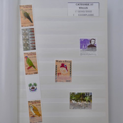 Lot de timbres de Wallis et Futuna et Mayotte neufs** 2002-2017.