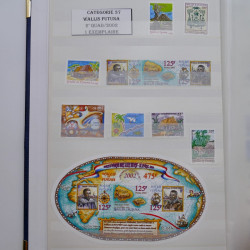 Lot de timbres de Wallis et Futuna et Mayotte neufs** 2002-2017.
