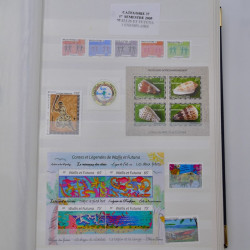 Lot de timbres de Wallis et Futuna et Mayotte neufs** 2002-2017.
