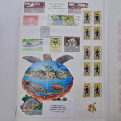 Lot de timbres de Wallis et Futuna et Mayotte neufs** 2002-2017.