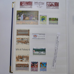 Lot de timbres de Wallis et Futuna et Mayotte neufs** 2002-2017.
