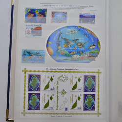 Lot de timbres de Wallis et Futuna et Mayotte neufs** 2002-2017.