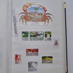 Lot de timbres de Wallis et Futuna et Mayotte neufs** 2002-2017.