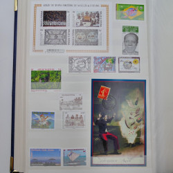 Lot de timbres de Wallis et Futuna et Mayotte neufs** 2002-2017.