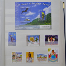 Lot de timbres de Wallis et Futuna et Mayotte neufs** 2002-2017.