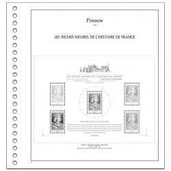 Jeux SC Yvert blocs Les Riches Heures de l'Histoire de France 2025.