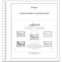 Jeux SC Yvert blocs Les Riches Heures de l'Histoire de France 2025.