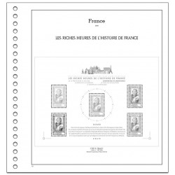 Jeux SC Yvert blocs Les Riches Heures de l'Histoire de France 2025.