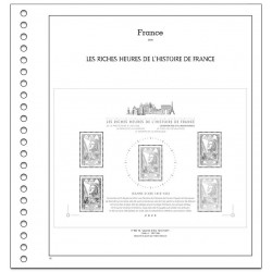 Jeux SC Yvert blocs Les Riches Heures de l'Histoire de France 2025.