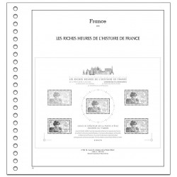 Jeux SC Yvert blocs Les Riches Heures de l'Histoire de France 2025.