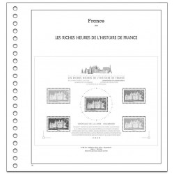 Jeux SC Yvert blocs Les Riches Heures de l'Histoire de France 2025.